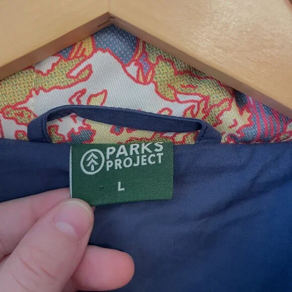 Parks Project Quilted Jacket Saguaro Cacti NWT Size L - Picture 4 of 10